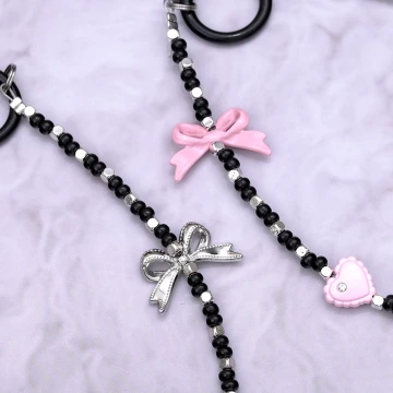 暗黑芭蕾蝴蝶結×手機腕帶掛繩×粉紅.avif