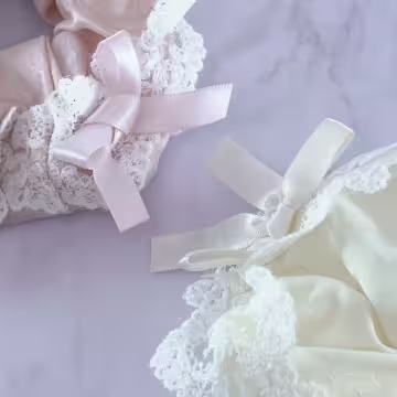 甜美蕾絲蝴蝶結&times;大腸圈髮束&times;共二色