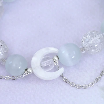 白貓眼石招財貓×固定式串珠手鍊.avif