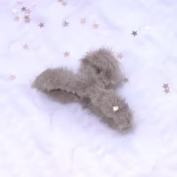 仿貂毛小金心&times;鯊魚夾&times;共四色