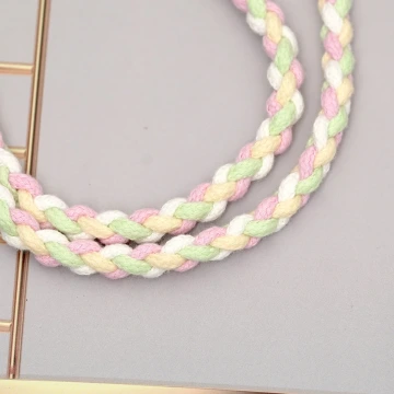 細繩四色小麻花&times;手機斜背雙勾掛繩&times;綠+黃+粉+白.avif