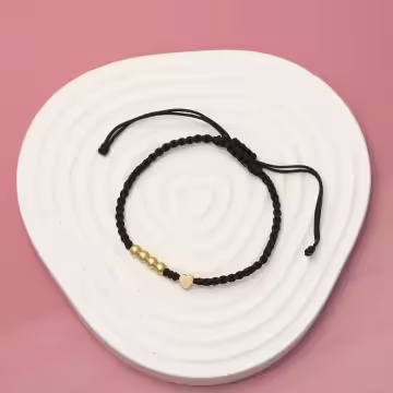 真心&times;黑繩&times;抽繩手鍊