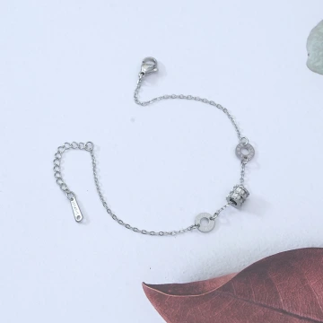 316鋼飾&times;羅馬數字小蠻腰 &times;手鍊&times;銀色.avif