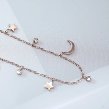 316鋼飾&times;星光月影&times;手鍊&times;玫瑰金.avif