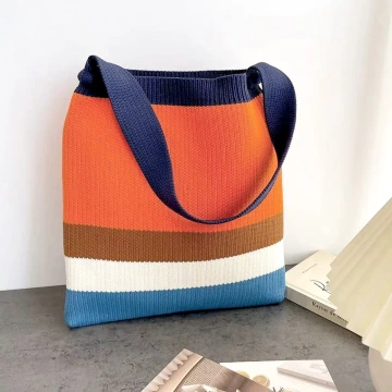 橙橘撞色&times;針織&times;單肩背包.avif