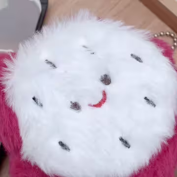 火龍果毛絨絨&times;掛件零錢包