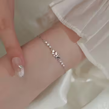 925銀飾&times;溫捥細蝶&times;手鍊