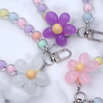 果凍小花朵&times;手機手提吊飾掛繩&times;彩色粉花.avif