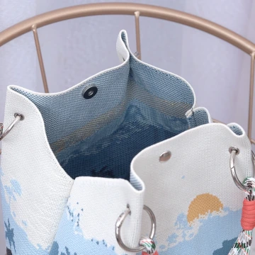 巴黎米蘭&times;針織手提袋&times;黑色.avif