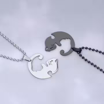 316鋼飾×抱團取暖×閨蜜情侶項鍊組