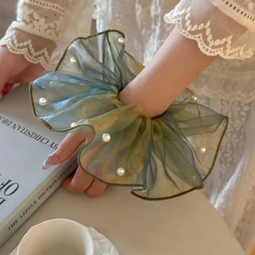 仙女碎花蕾絲&times;大腸圈髮束&times;共二色.avif