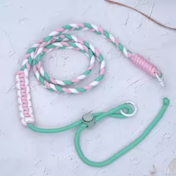 撞色編繩&times;長度可調&times;手機斜背雙勾掛繩&times;綠色