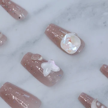小白雛菊蝴蝶飛&times;吊墜耳環.avif