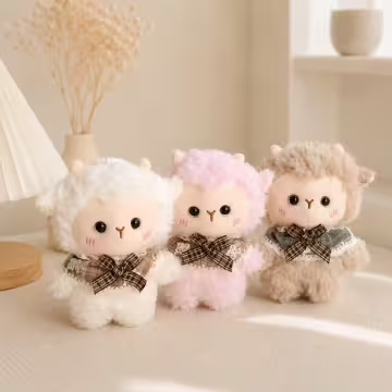 捲捲小綿羊&times;娃娃&times;掛件&times;白色