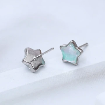 925銀針&times;藍光星星&times;耳針.avif