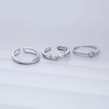 星光燦爛&times;三套件戒指組