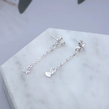 925銀針&times;羅紋蝴蝶領結&times;耳針.avif