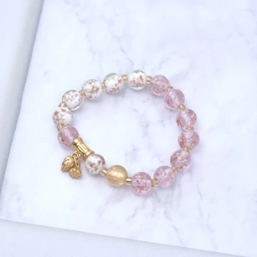 紫琉璃福袋流蘇&times;固定式串珠手鍊.avif