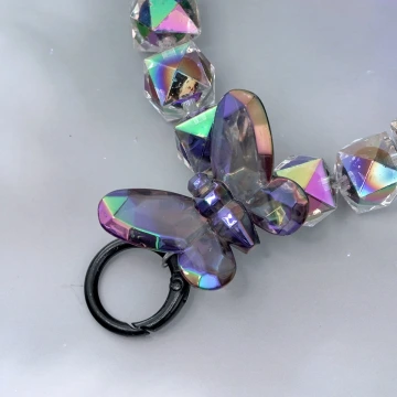 兔寶寶小格子&times;手機腕帶掛繩&times;藍色.avif